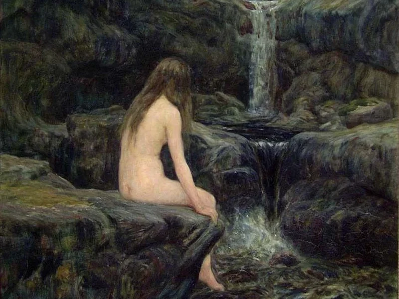 1871-Otto Hennig - La Fonte